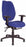 Ergonomic High Back Multi-Functional Synchronous Operator Chair with Adjustable Arms - Blue