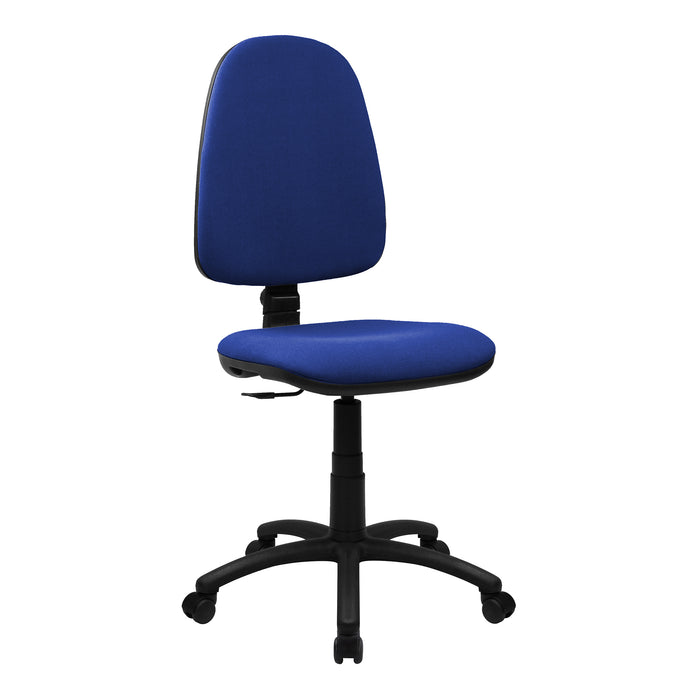 Medium Back Operator Chair - Single Lever - Black 