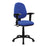 COLLINS 300 Medium Back Ergonomic Task Operator Office Chair with Height Adjustable Arms