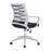 CULLIS Designer Mesh Ergonomic Office Chair with White Frame