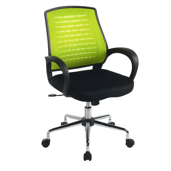 Medium Mesh Back Operator Chair - Green