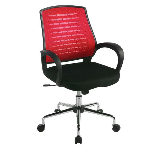 Medium Mesh Back Operator Chair - Black