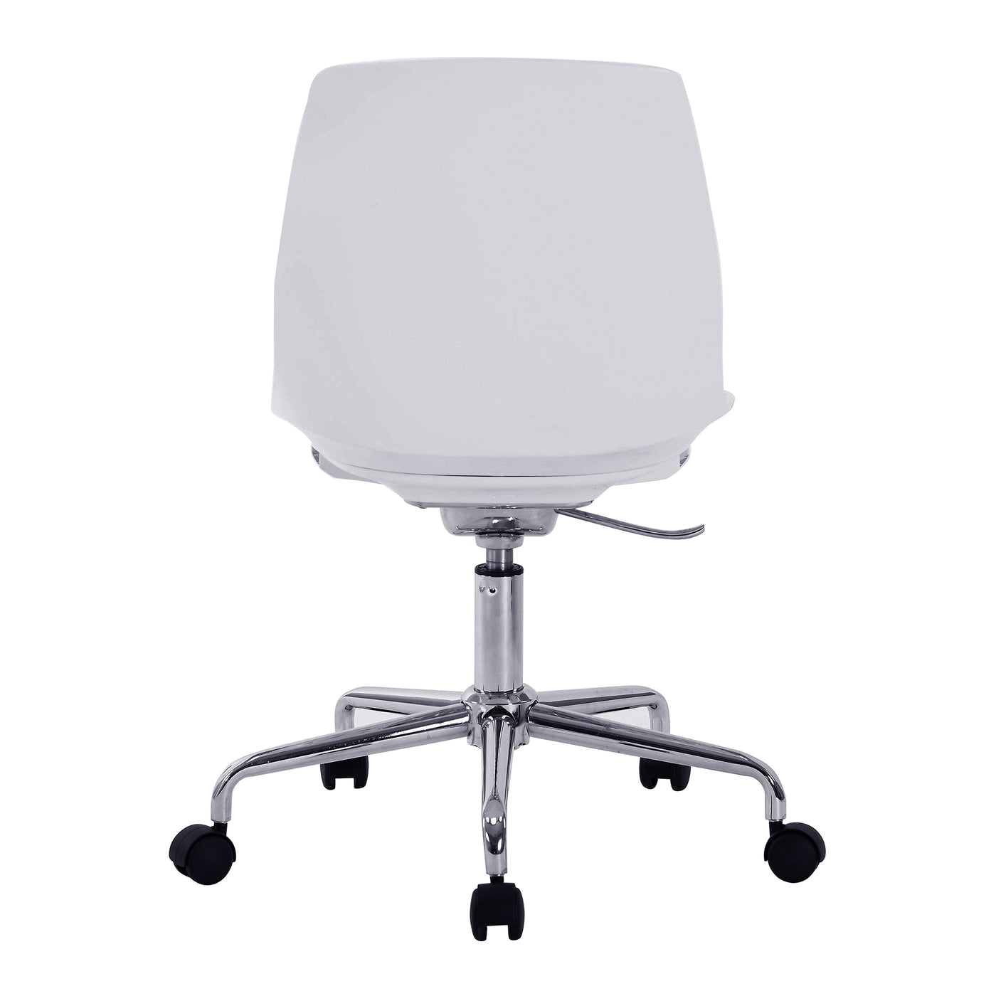 White leather swivel chair deals